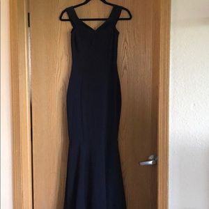 Navy Blue Gown